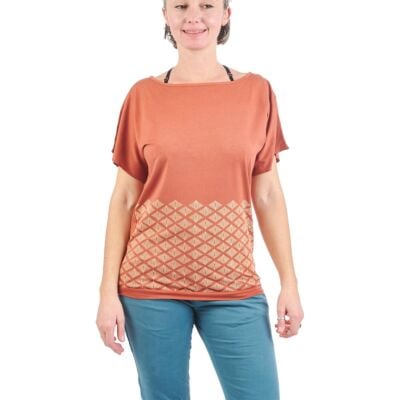 Nograd Wood T-Shirt Woman レディースTシャツ