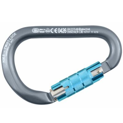 Kong Twist Lock HMS クライミングカラビナ