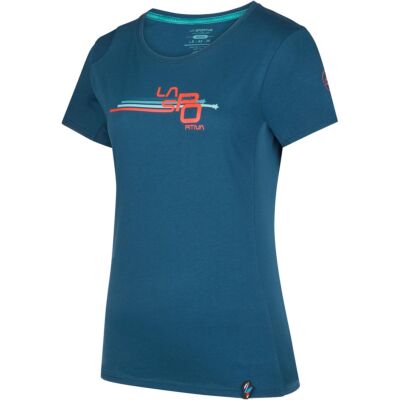 La Sportiva Stripe Cube T-Shirt レディース Tシャツ