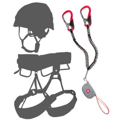 Oliunìd Deal Kit Ocun Captur Lite via ferrata セット + ヘルメットとハーネス via ferrata キット
