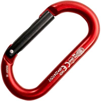 Kong Oval Alu Straight Gate オーバル型クライミングカラビナ