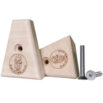 Owl Climb Pinze Double Face クライミングトレーニング用のダブルフェイスピンザのペア