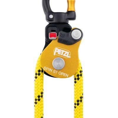 Petzl Spin S1 Open 高所作業用シンプルプーリー