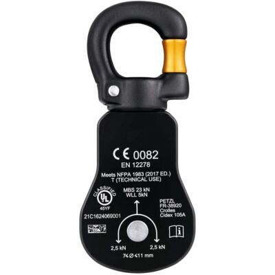 Petzl Spin S1 Open 高所作業用シンプルプーリー