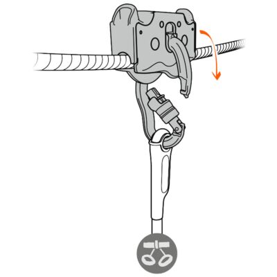 Petzl Trac Guide (Pack of 5) ダブルプーリー クライミング