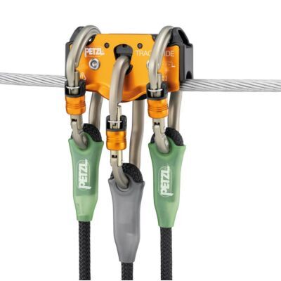 Petzl Trac Guide ダブルプーリー クライミング
