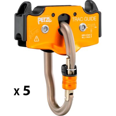 Petzl Trac Guide (Pack of 5) ダブルプーリー クライミング
