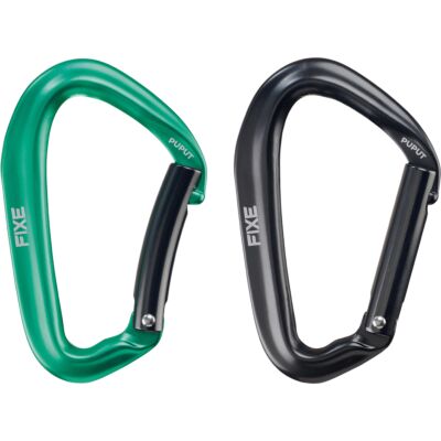Fixe Pack 4 Puput Wide Green クライミング用カラビナ