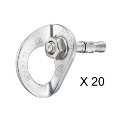 Petzl Coeur Bolt Stainless 20-Pack ステンレス製ボルトとナット