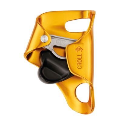 Petzl Croll L 働くための腹部ブロッカーと洞窟探検