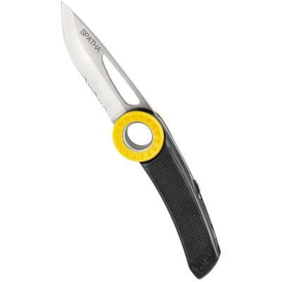 Petzl Spatha カラビナ付き折りたたみナイフ
