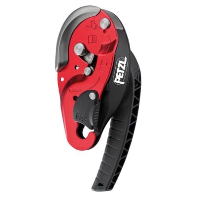 Petzl I'D L 自動ブレーキ付き救助用 descender パニック防止機能