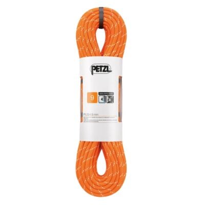 Petzl Push 9 mm セミスタティックロープ スペレオ