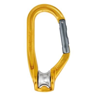 Petzl Rollclip A 直レバー付きプーリーカラビナ 高所作業用