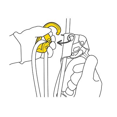 Petzl Rollclip Z フック付きプーリー