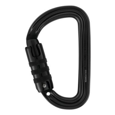 Petzl Sm'D Black Triact Lock クライミング用カラビナ