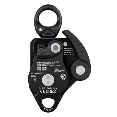 Petzl Twin Release 解除可能ダブルブロッキングプーリー