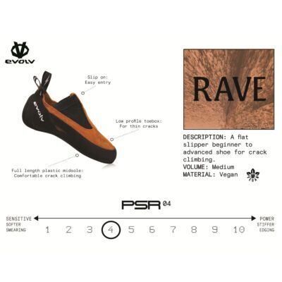 Evolv Rave クライミングシューズ