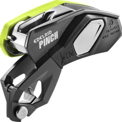 Edelrid Pinch アシストブレーキ付きクライミングビレイデバイス