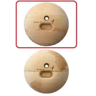 Metolius Wood Grips Pockets 0° セット 6 クライミングホールド