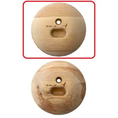 Metolius Wood Grips Pockets 15° セット 6 クライミングホールド