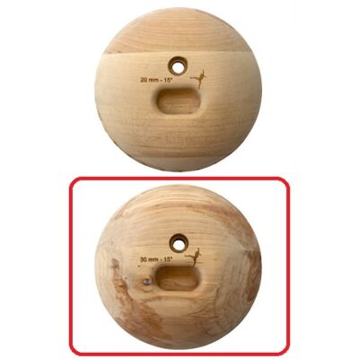 Metolius Wood Grips Pockets 15° セット 6 クライミングホールド