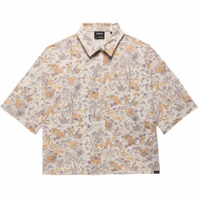Prana Railay SS Button Down レディースショートスリーブシャツ