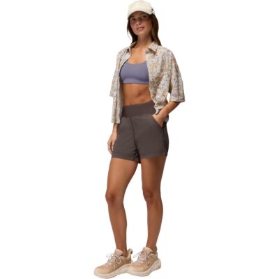 Prana Railay SS Button Down レディースショートスリーブシャツ