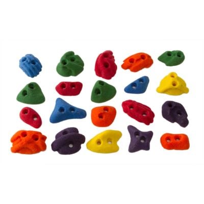Metolius Screw-On Footholds セット 20 クライミング ホールド