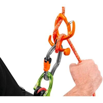 Petzl Push + 9 mm 超耐久性セミスタティックロープ キャニオニングと洞窟探検用