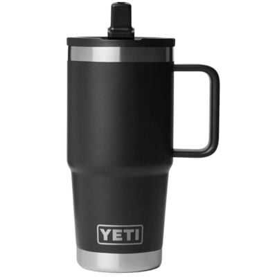 Yeti Rambler 20 Oz Travel Straw Mug ストロー付きキャンプマグ