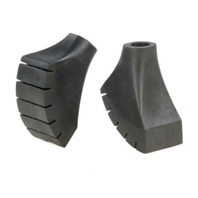 Ferrino Caps For Uneven Terrain ゴム製の先端のペア バトン用