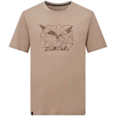 SALEWA Eagle Geometric T-Shirt M メンズTシャツ
