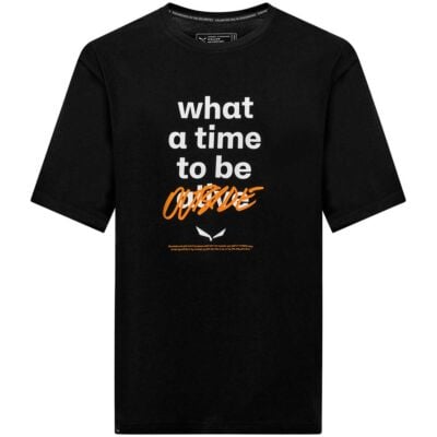 SALEWA Eagle Outside Loose T-Shirt M 男性用Tシャツ