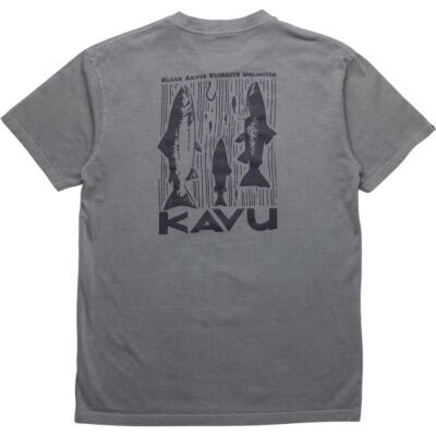 KAVU Salmon メンズ Tシャツ