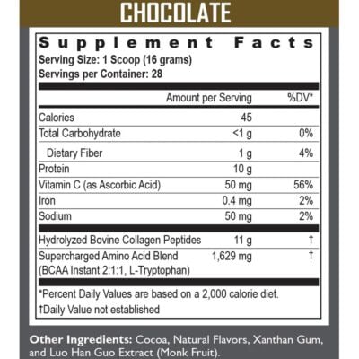 PhysiVantage Chocolate Supercharged Collagen コラーゲンサプリメント