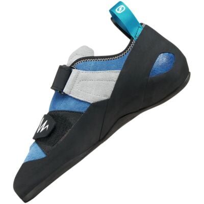 SCARPA Helix V Hyper Blue/Silver 男性用クライミングシューズ