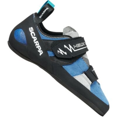 SCARPA Helix V Hyper Blue/Silver 男性用クライミングシューズ