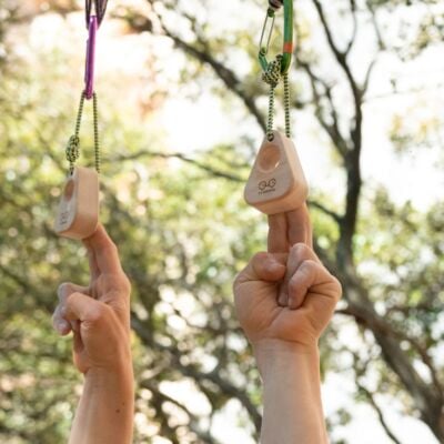 YY Vertical Duo ポータブルクライミングホールド