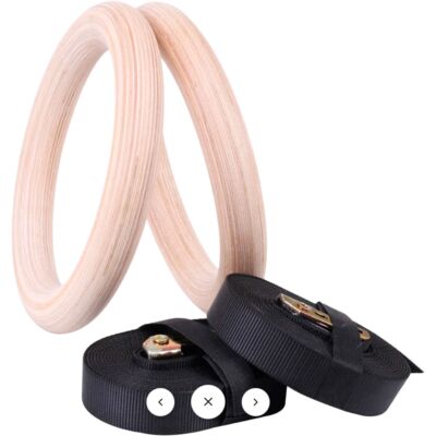YY Vertical Gym Rings 木製ジムリング