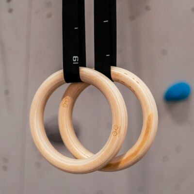 YY Vertical Gym Rings 木製ジムリング