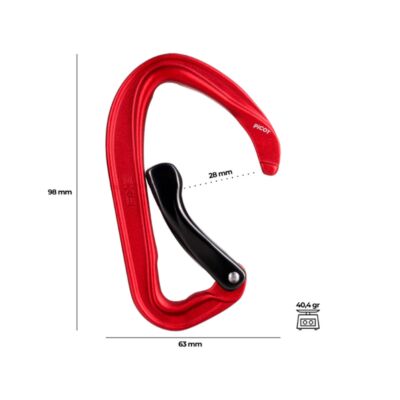Fixe Picot Curve カラビナ