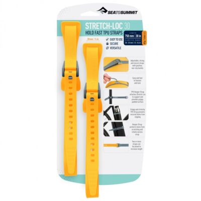 Sea To Summit Stretch-Loc 30 2-Pack TPU 圧縮ストラップ