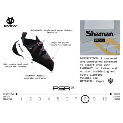 Evolv Shaman Pro LV クライミングシューズ