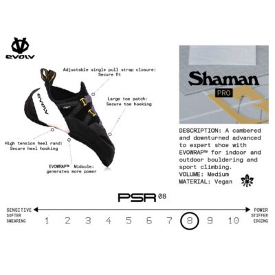 Evolv Shaman Pro クライミングシューズ