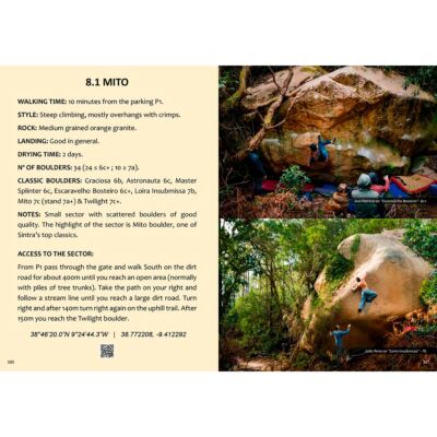 Sintra Bouldering Guidebook ボルダリングガイド