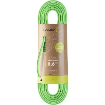 Edelrid Siskin Eco Dry 8.6 mm 登山ロープ トリプル認証