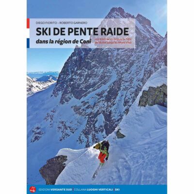 Versante Sud スキーの急斜面 コニ地域 ガイド スキーヤー