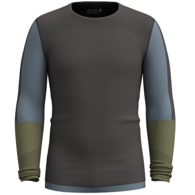 Smartwool Men's Intraknit Thermal Merino Base Layer Colorblock Crew メンズ長袖サーマルシャツ