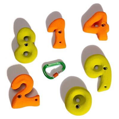 Smog set numeri completo 01 - 10 クライミングホールド